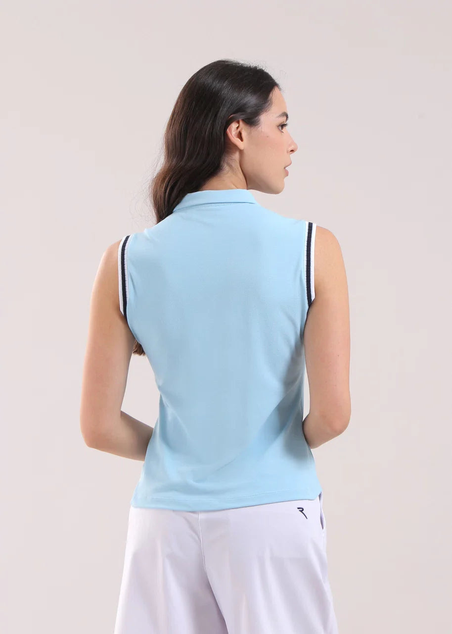 Polo de Mujer Chervo Astuzia Celeste
