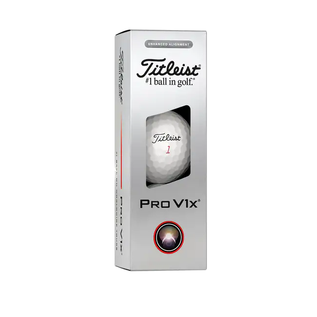 Bolas Titleist Pro V1X Elongated Align 2025