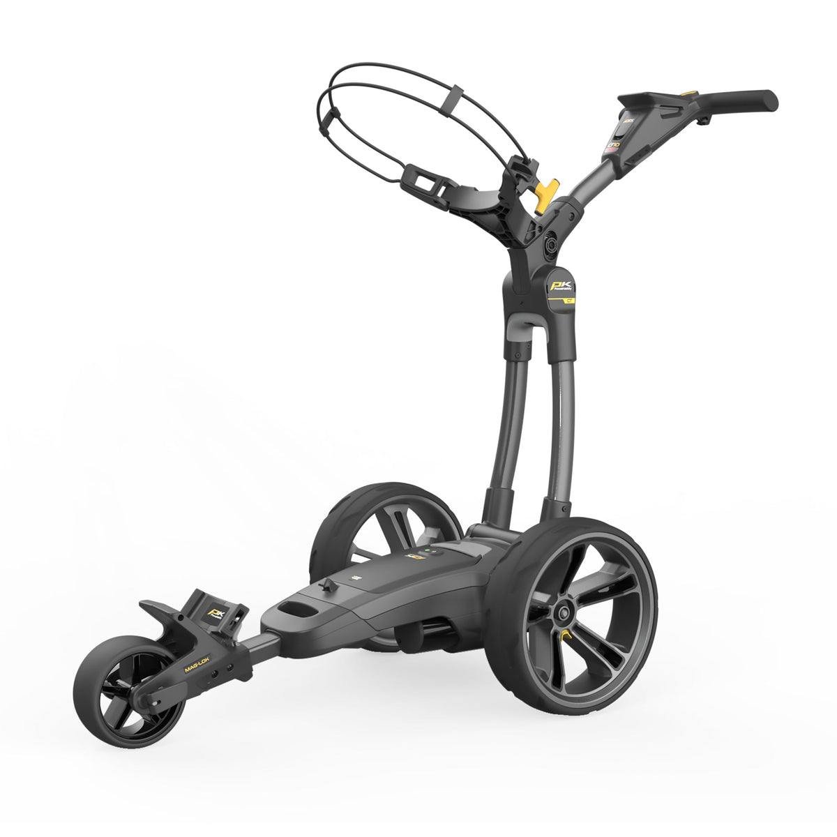 CARRO ELÉCTRICO POWAKADDY CT10 GPS GUN METAL XL LITHIUM