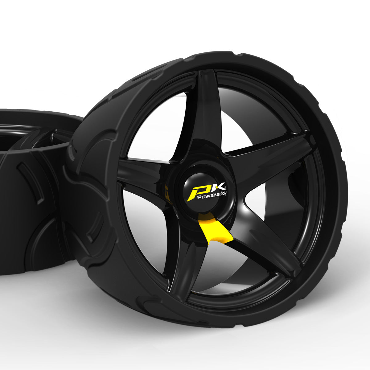 Ruedas Anchas Powakaddy FW, C2 FX & CT (Par)