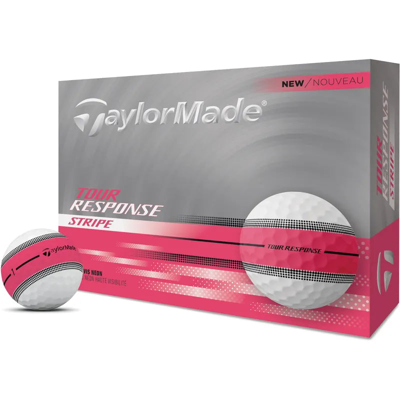 Bolas Taylor Made Tour Response Neon Stripe 2025