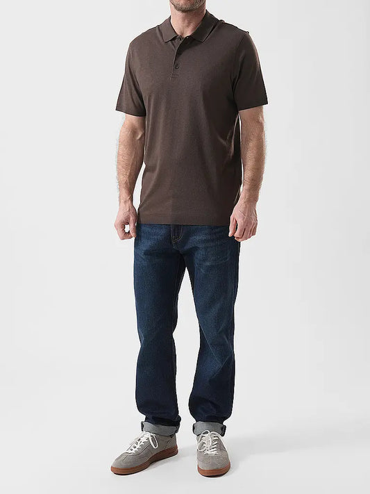 Polo Brax Parvis Marron