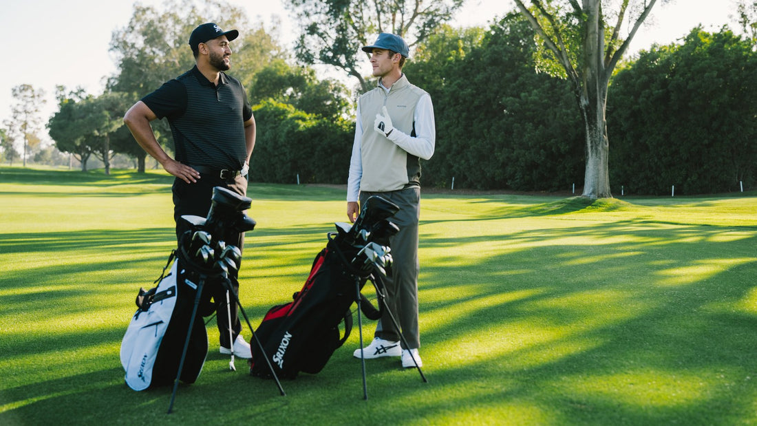 Golfistas con los nuevos hierros Srixon ZXiR