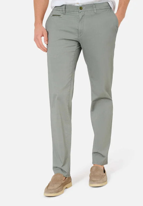 Pantalon Brax Fabio In Gris Oscuro