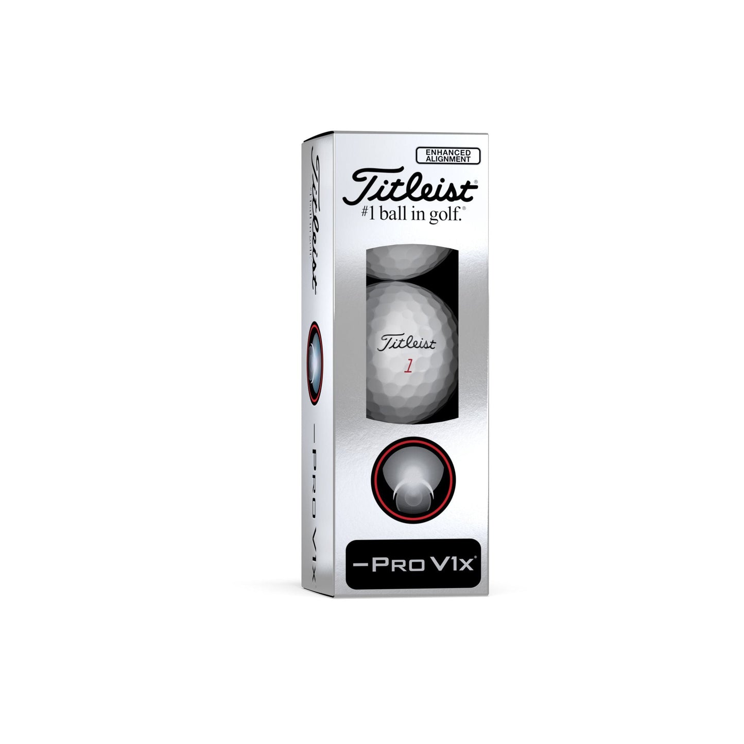 Bolas Titleist Pro V1X Left Dash With Enhanced Align 2025