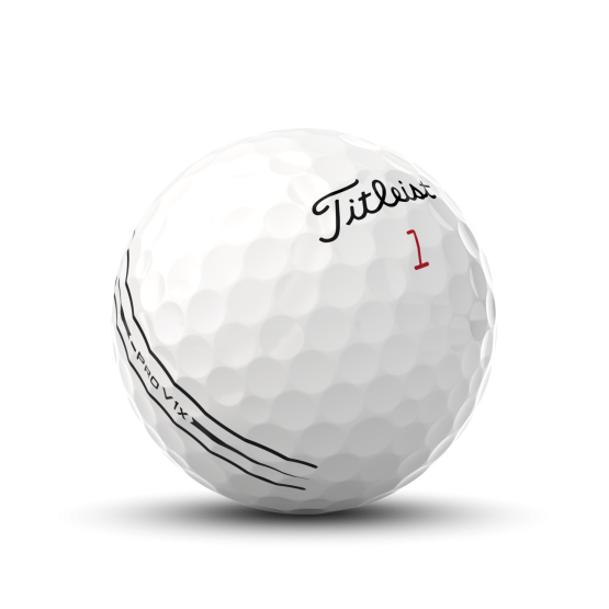 Bolas Titleist Pro V1X Left Dash With Enhanced Align 2025