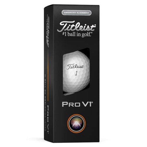 Bolas Titleist Pro V1 Elongated Align 2025
