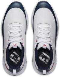 Zapato FootJoy Tour Rival Blanco / Navy/Azul