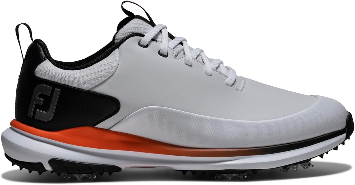 Zapato FootJoy Tour Rival Blanco / Negro/Naranja