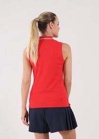 Polo de Mujer Chervo Amaca Rojo
