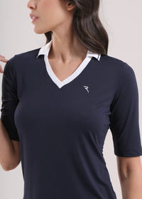 Polo de Mujer Chervo Albenga Navy