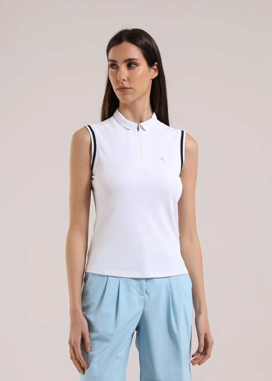 Polo de Mujer Chervo Astuzia Blanco