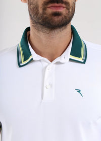 Polo Chervo Astor Blanco / Verde