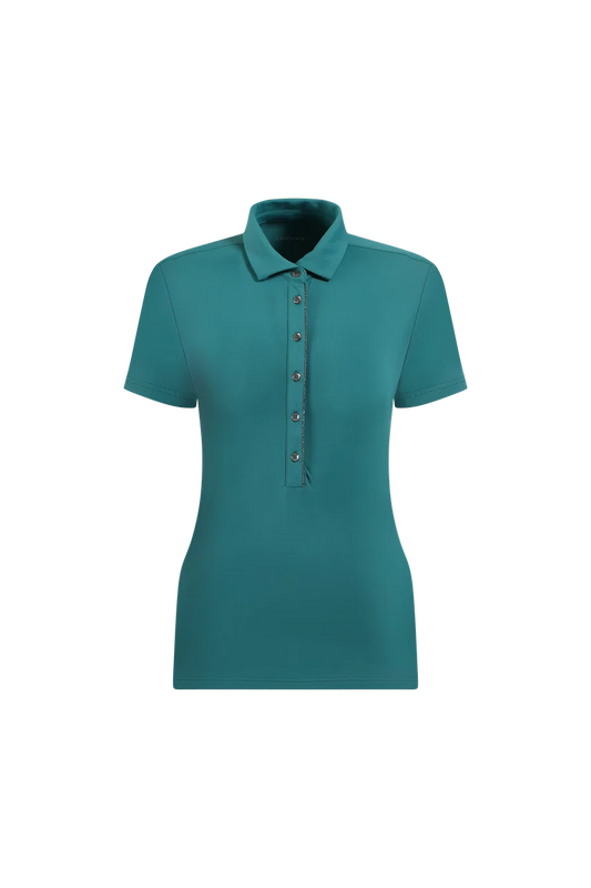 Polo de Mujer Chervo Anchise Verde Oscuro