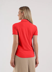 Polo de Mujer Chervo Anchise Rojo