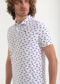 Polo Chervo Agree Azul / Rojo