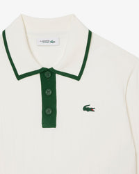 Jersey de Mujer Lacoste Sweater Blanco / Verde