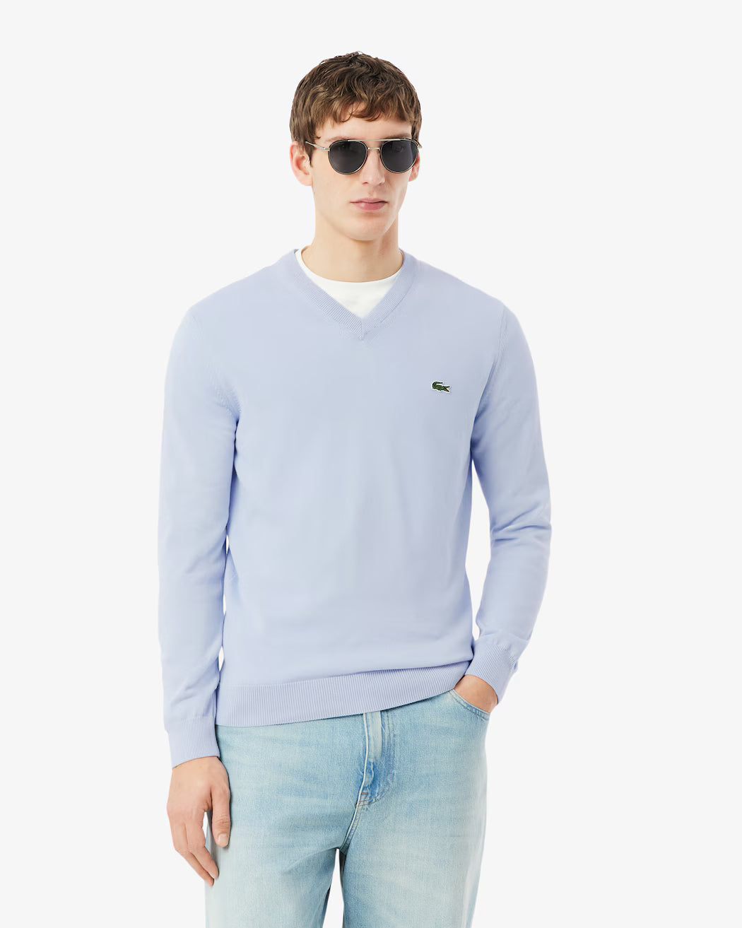 Jersey Lacoste Sportswear Celeste