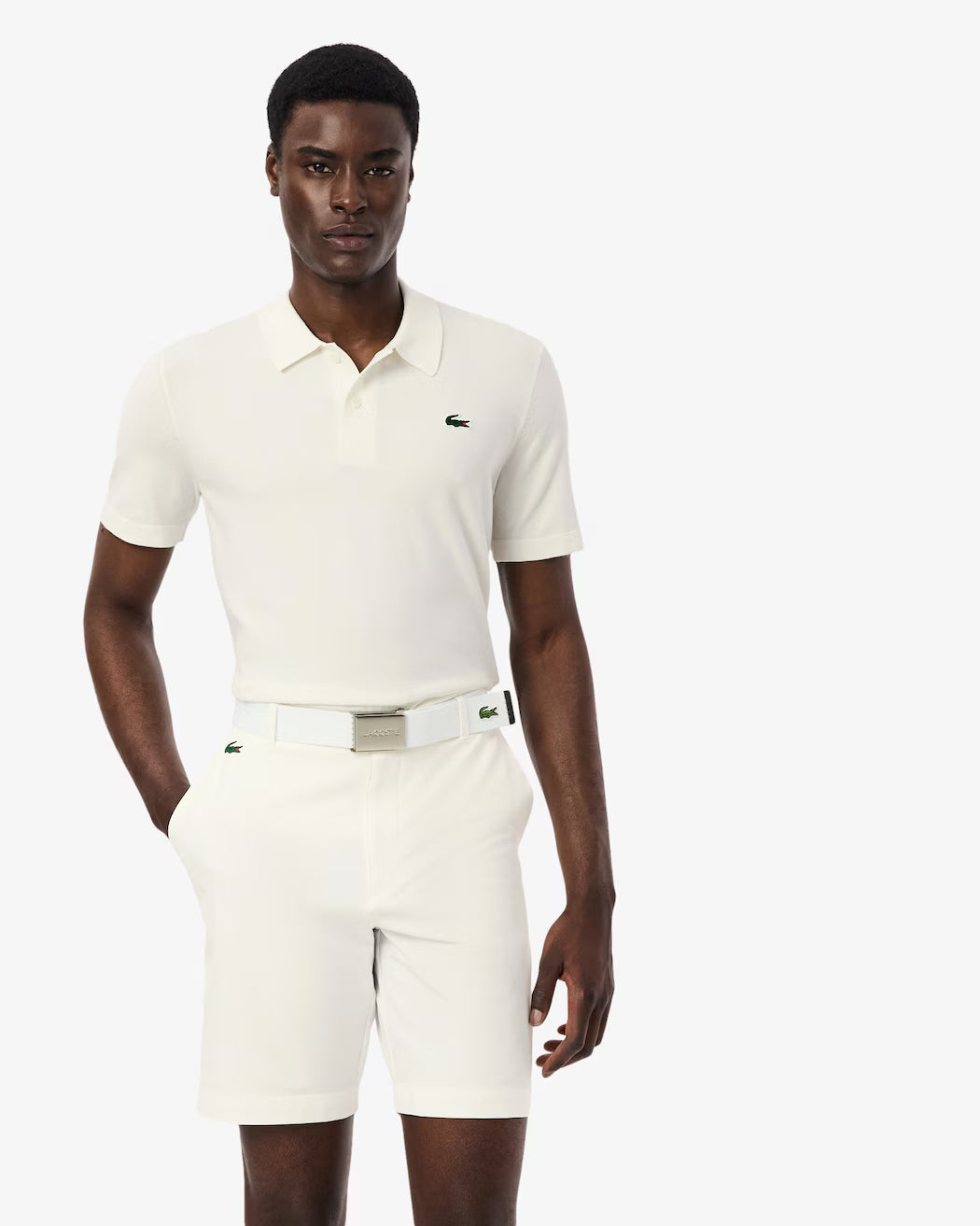 Polo Lacoste Performance Blanco