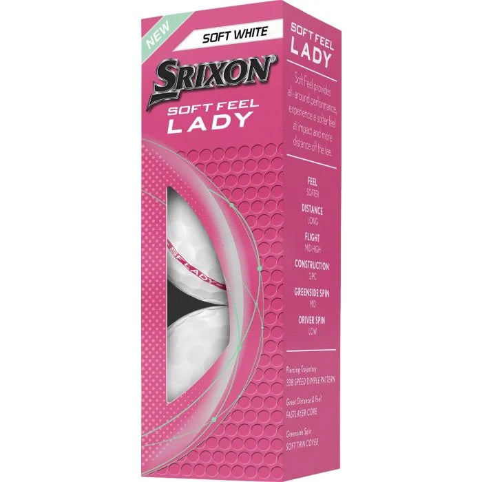 Bolas Srixon Soft Feel Lady 2025