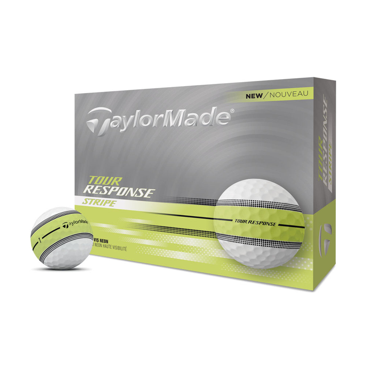 Bolas Taylor Made Tour Response Neon Stripe 2025