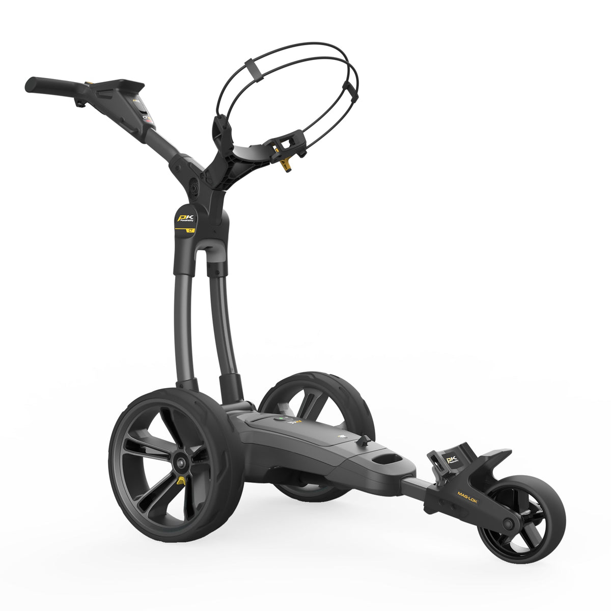 CARRO ELÉCTRICO POWAKADDY CT10 GPS GUN METAL LITHIUM