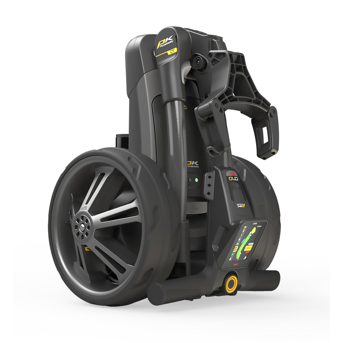CARRO ELÉCTRICO POWAKADDY CT10 GPS EBS GUN METAL XL LITHIUM GUNMETAL