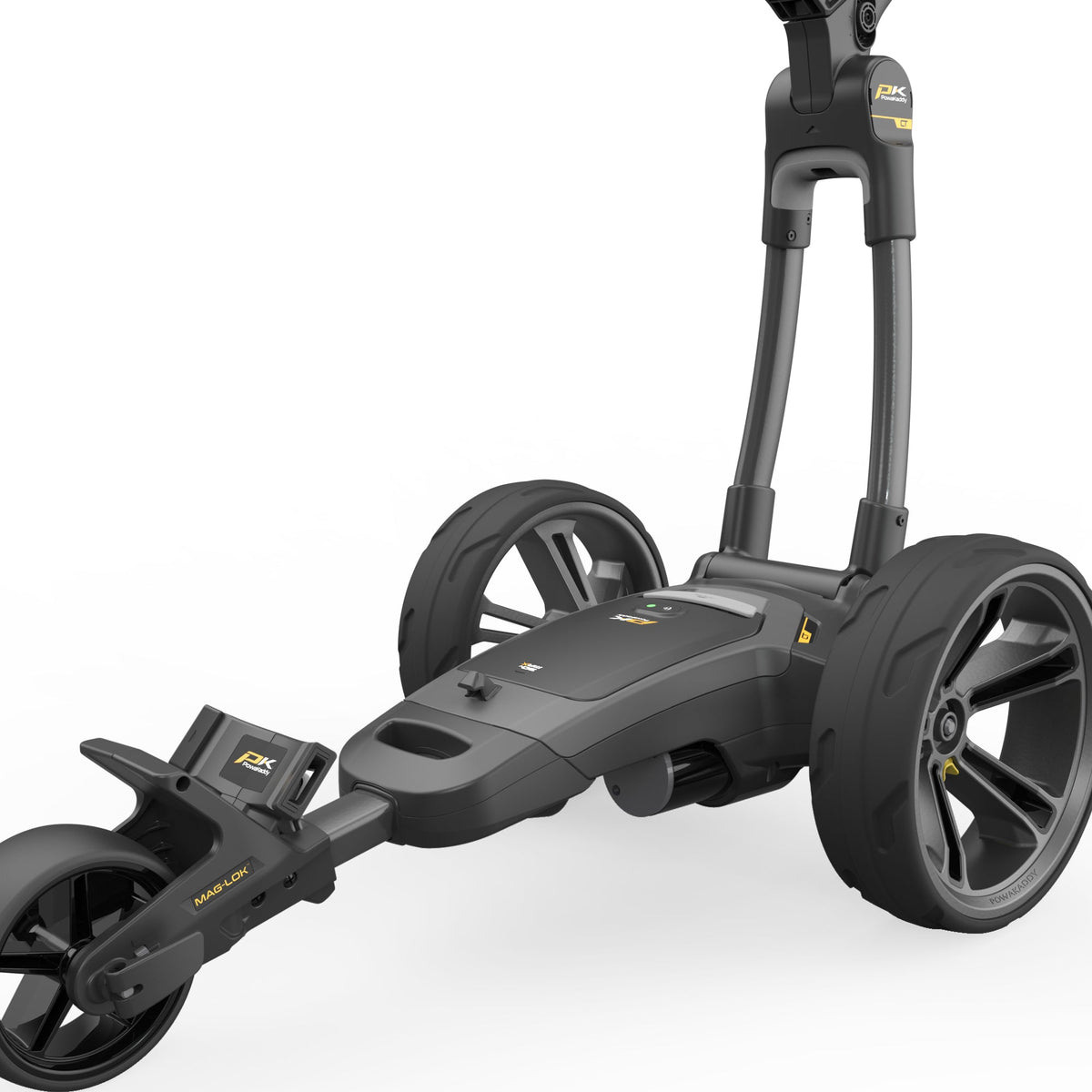 CARRO ELÉCTRICO POWAKADDY CT10 GPS EBS GUN METAL XL LITHIUM GUNMETAL