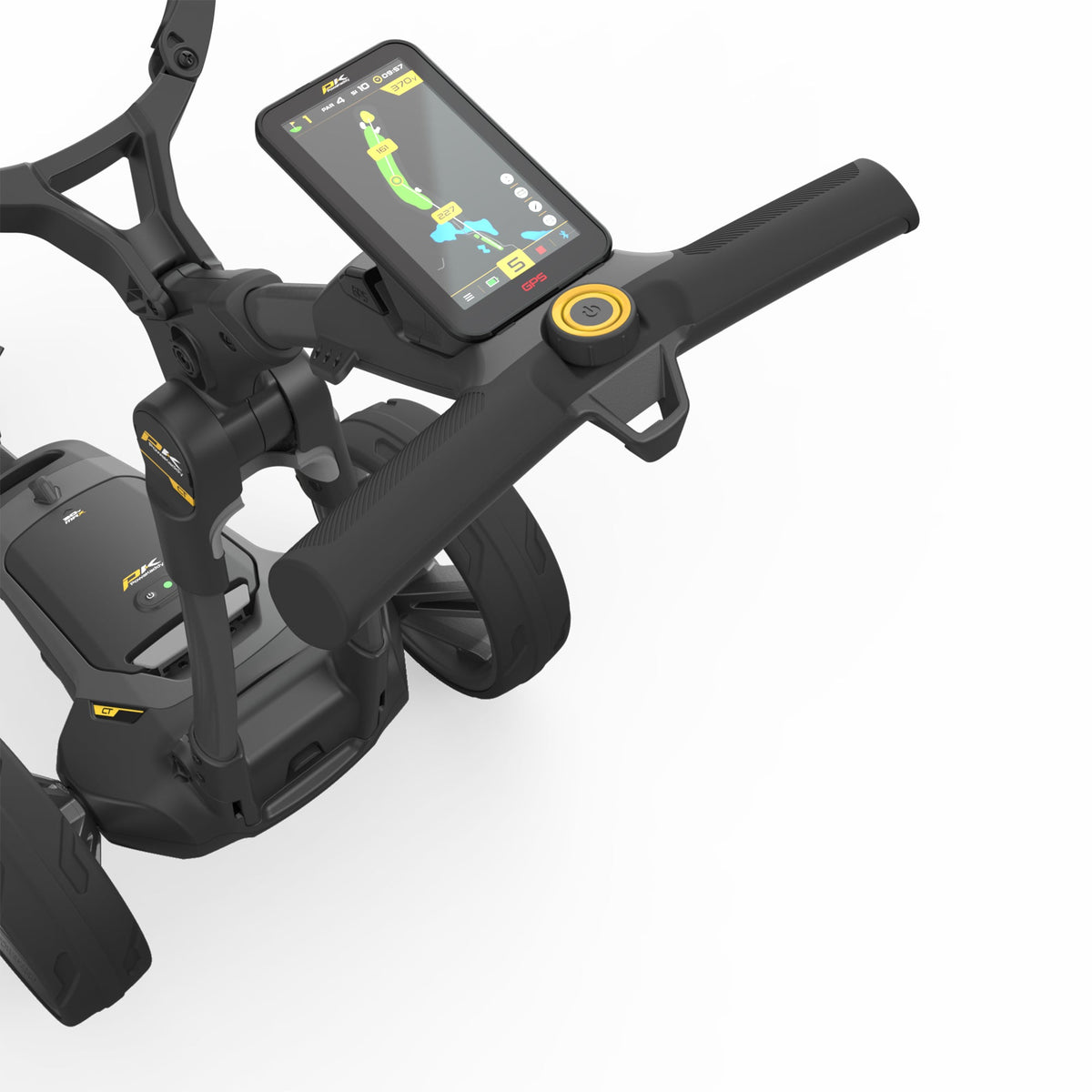 CARRO ELÉCTRICO POWAKADDY CT12 GPS GUN METAL XL LITHIUM
