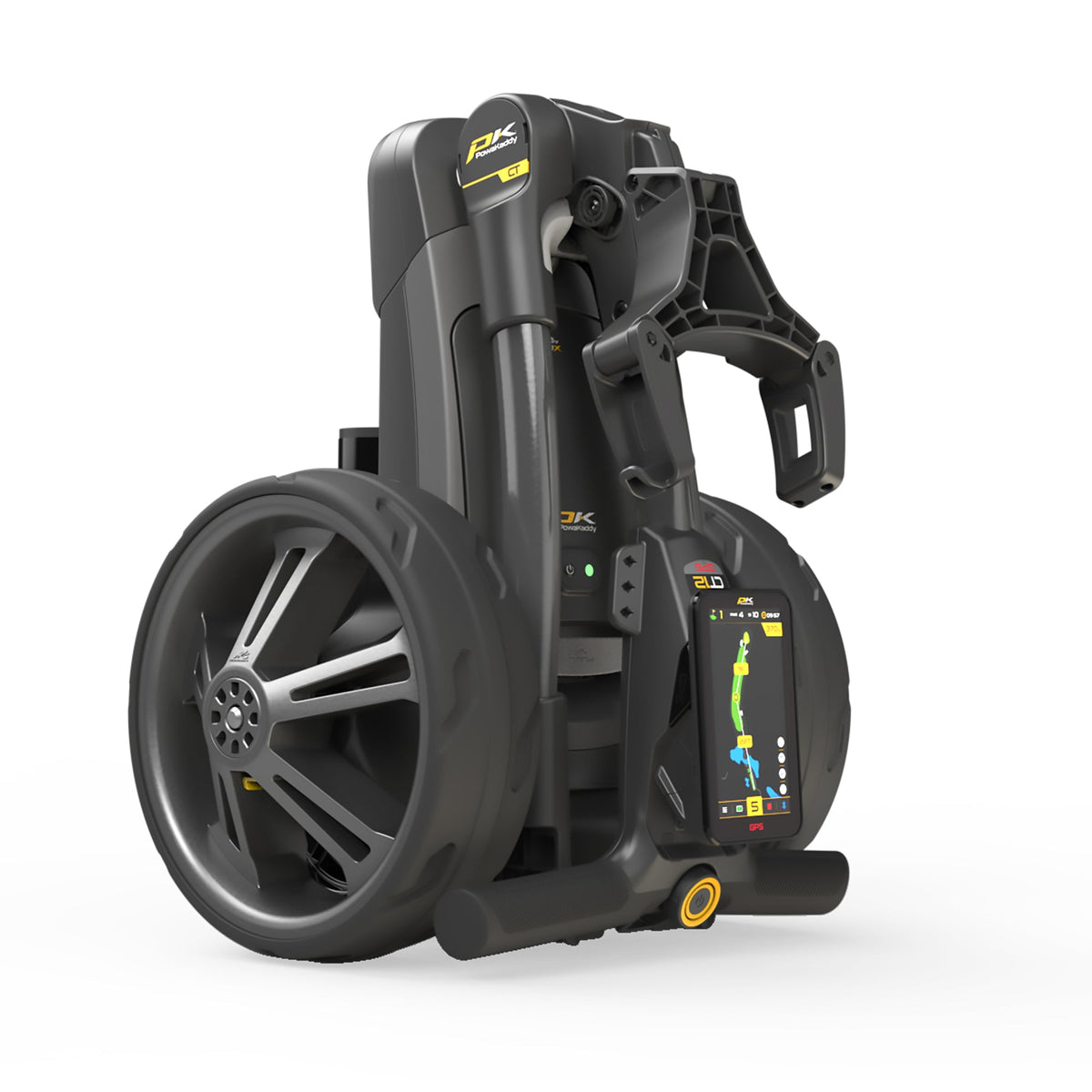 CARRO ELÉCTRICO POWAKADDY CT12 GPS GUN METAL XL LITHIUM
