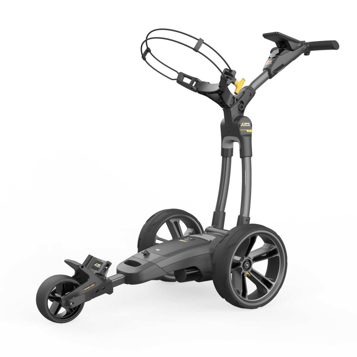 CARRO ELÉCTRICO POWAKADDY CT12 GPS GUN METAL XL LITHIUM