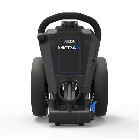 Carro Manual Powakaddy Micra Gris Osc /Azul