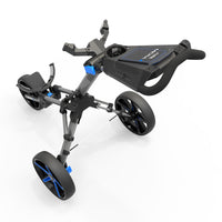 Carro Manual Powakaddy Micra Gris Osc /Azul