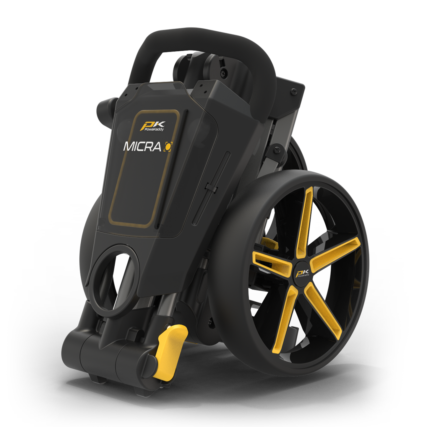 Carro Manual Powakaddy Micra Osc /Amarillo