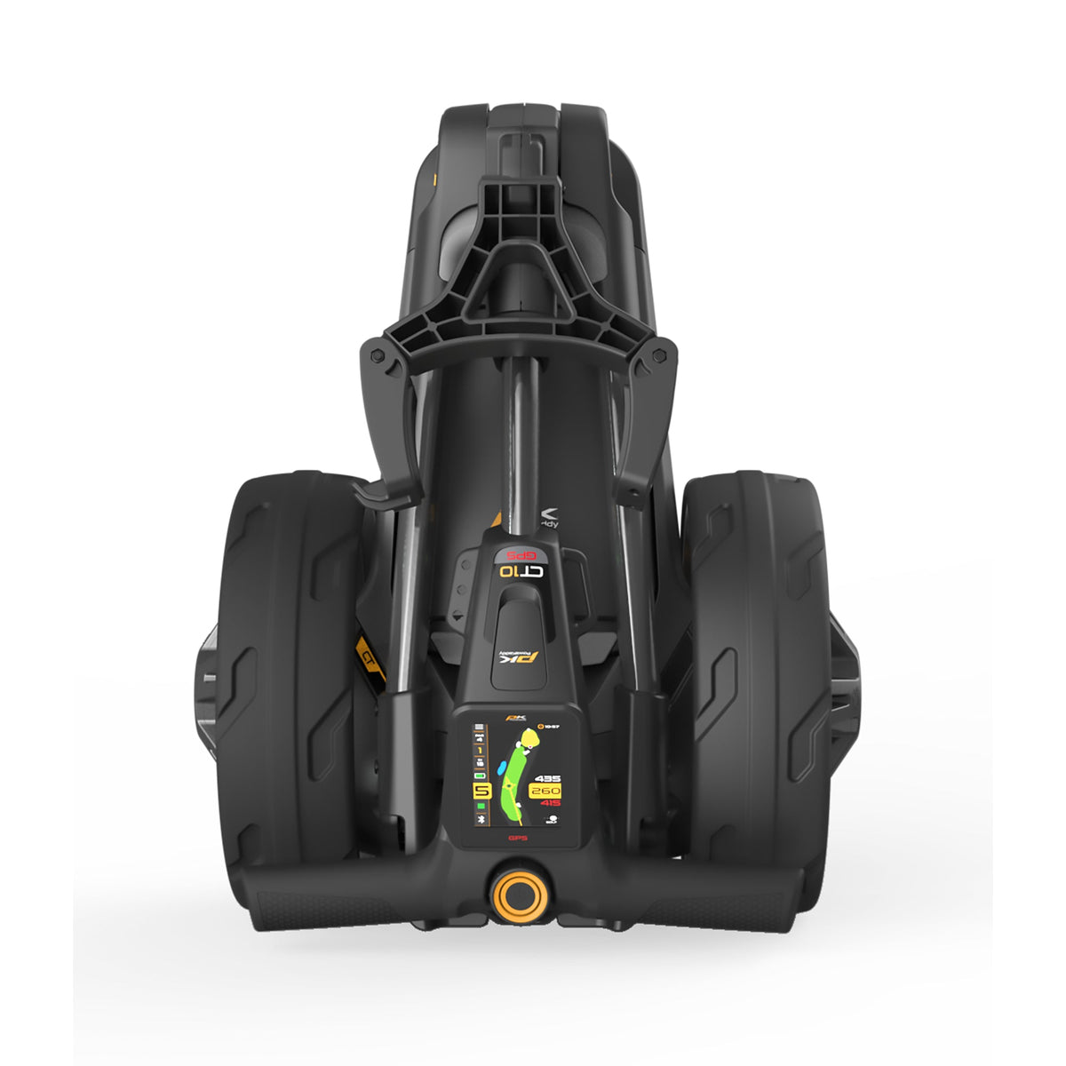 CARRO ELÉCTRICO POWAKADDY CT10 GPS EBS GUN METAL XL LITHIUM GUNMETAL