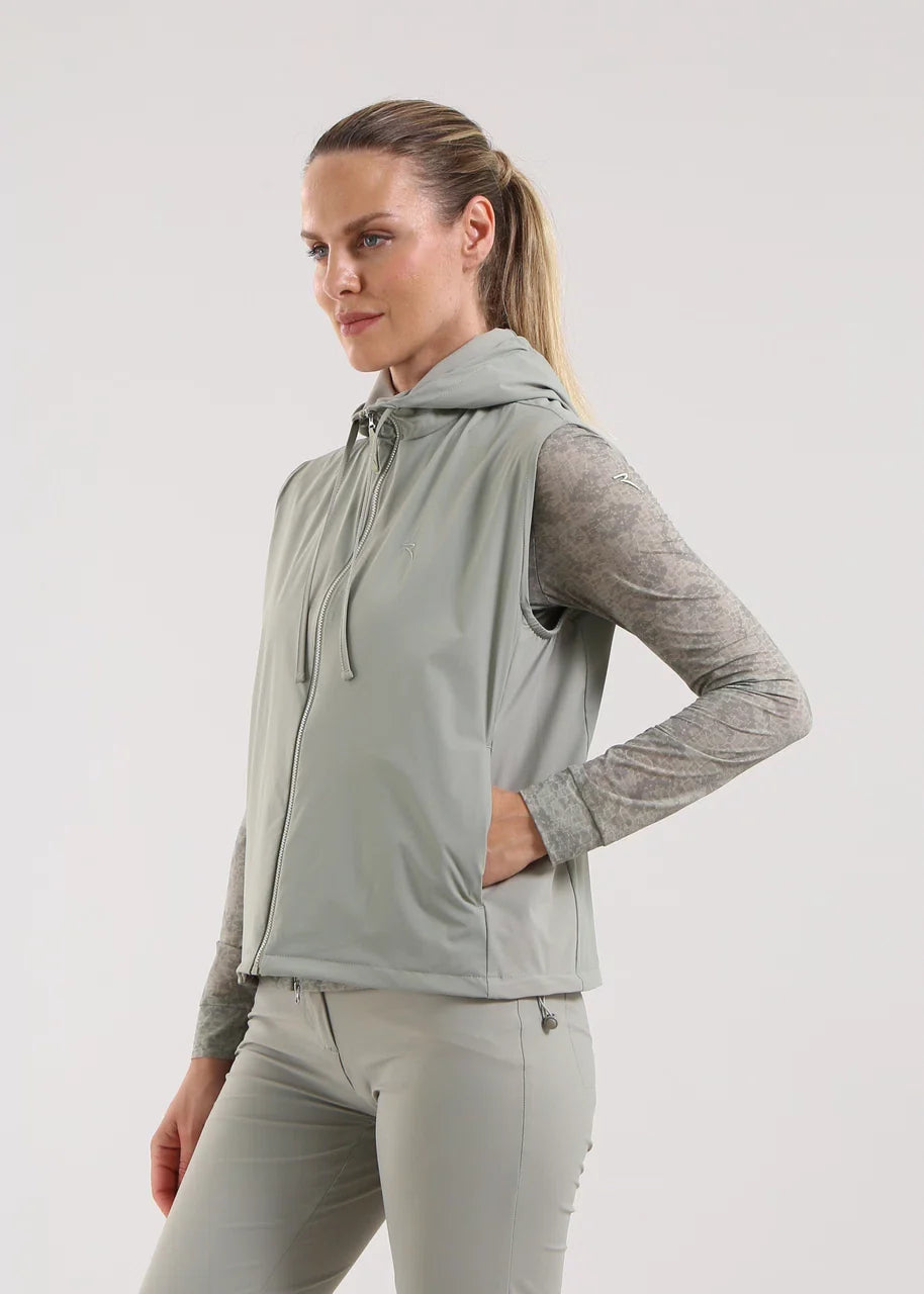 Chaleco de Mujer Chervo Plaisir Khaki