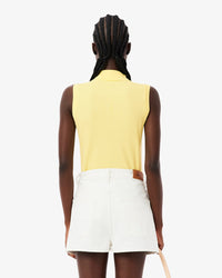 Polo de Mujer Lacoste Classic Pique Amarillo