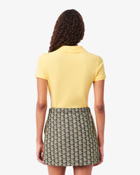 POLO DE MUJER LACOSTE SHORT SLEEVE AMARILLO