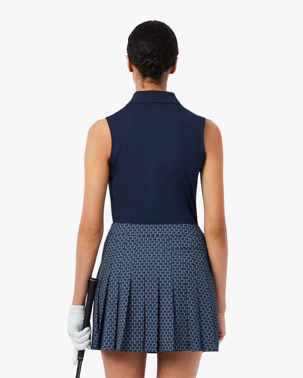 Polo de Mujer Lacoste Sleeveless Polo Navy