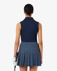 Polo de Mujer Lacoste Sleeveless Polo Navy