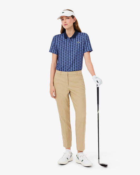 Polo de Mujer Lacoste Aop Navy