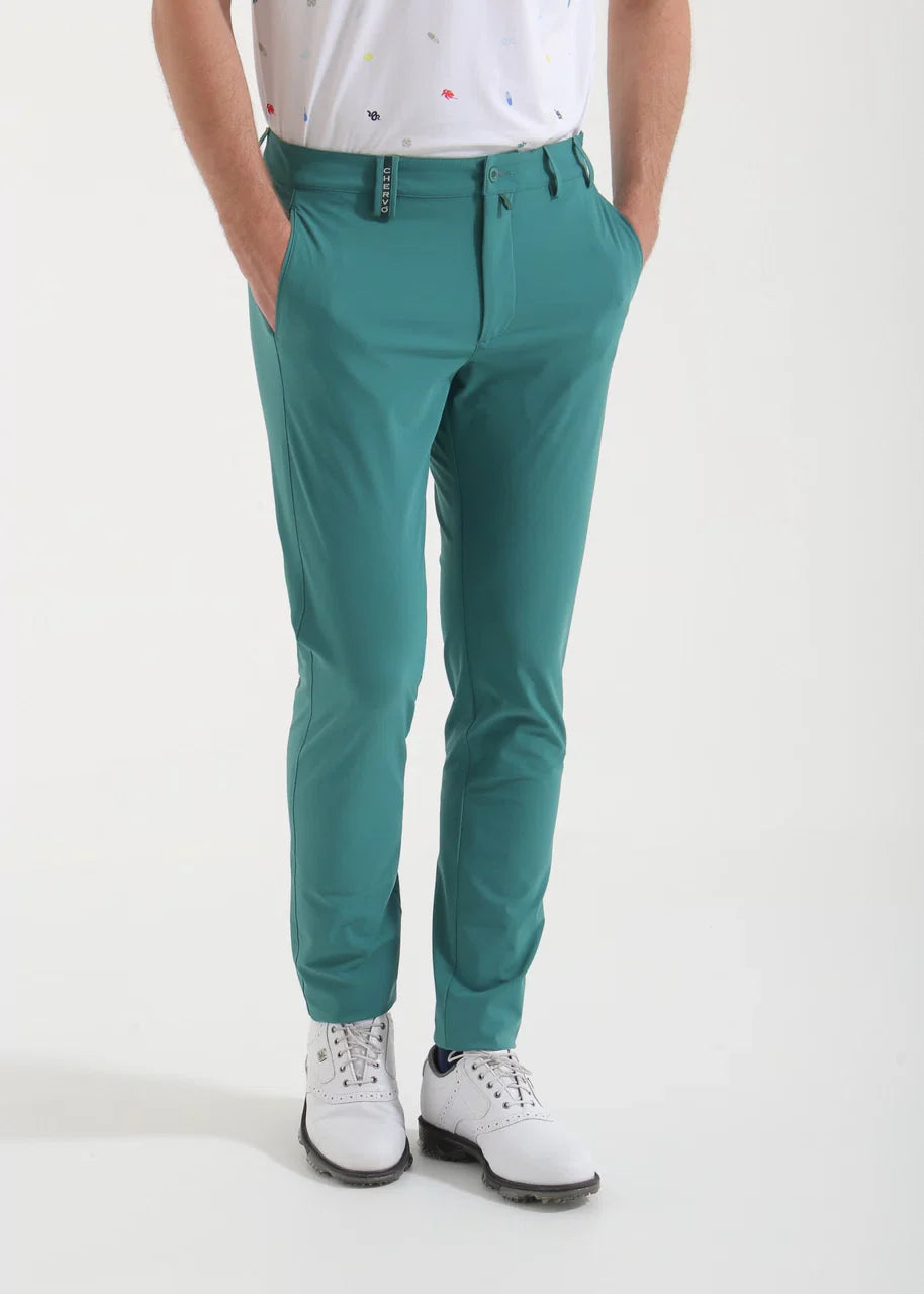 Pantalon Chervo Sassetto Verde Oscuro