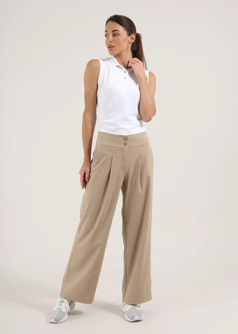 compare product Pantalon de Mujer Chervo Scarlette Beige