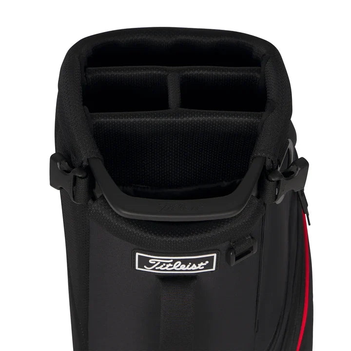 Bolsa Titleist Players S4 Negro / Rojo/Blanco