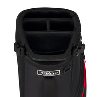 Bolsa Titleist Players S4 Negro / Rojo/Blanco
