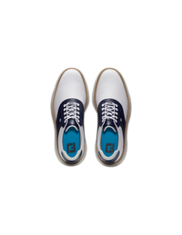 Zapato FootJoy Traditions Blanco / Navy/Azul