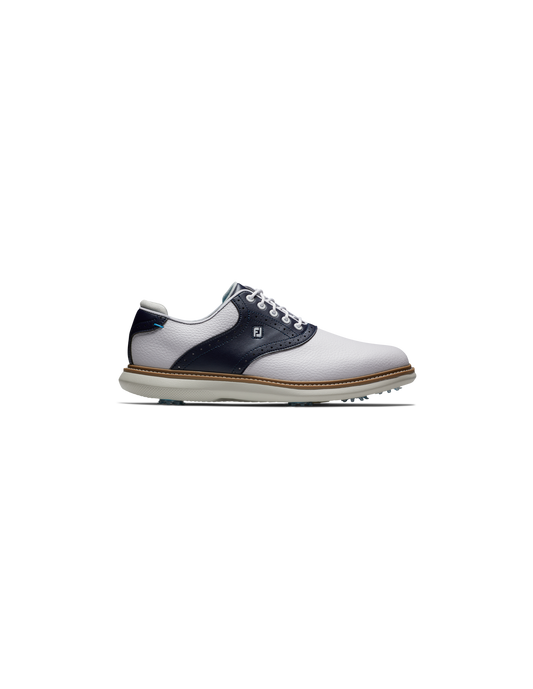 Zapato FootJoy Traditions Blanco / Navy/Azul