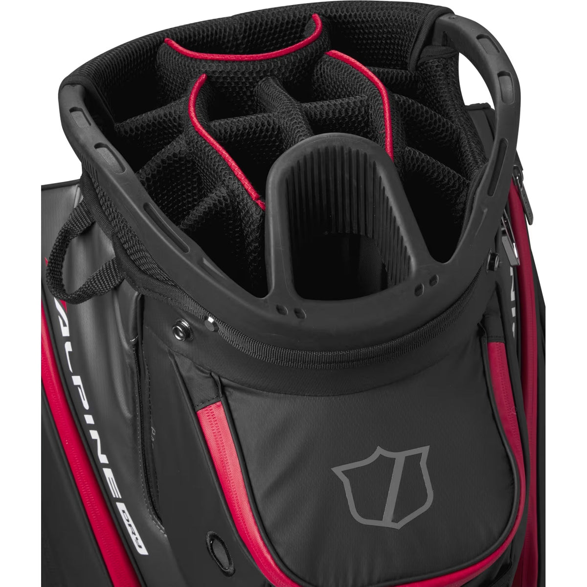 BOLSA WILSON ALPINE DRY NEGRO / GRIS/ROJO