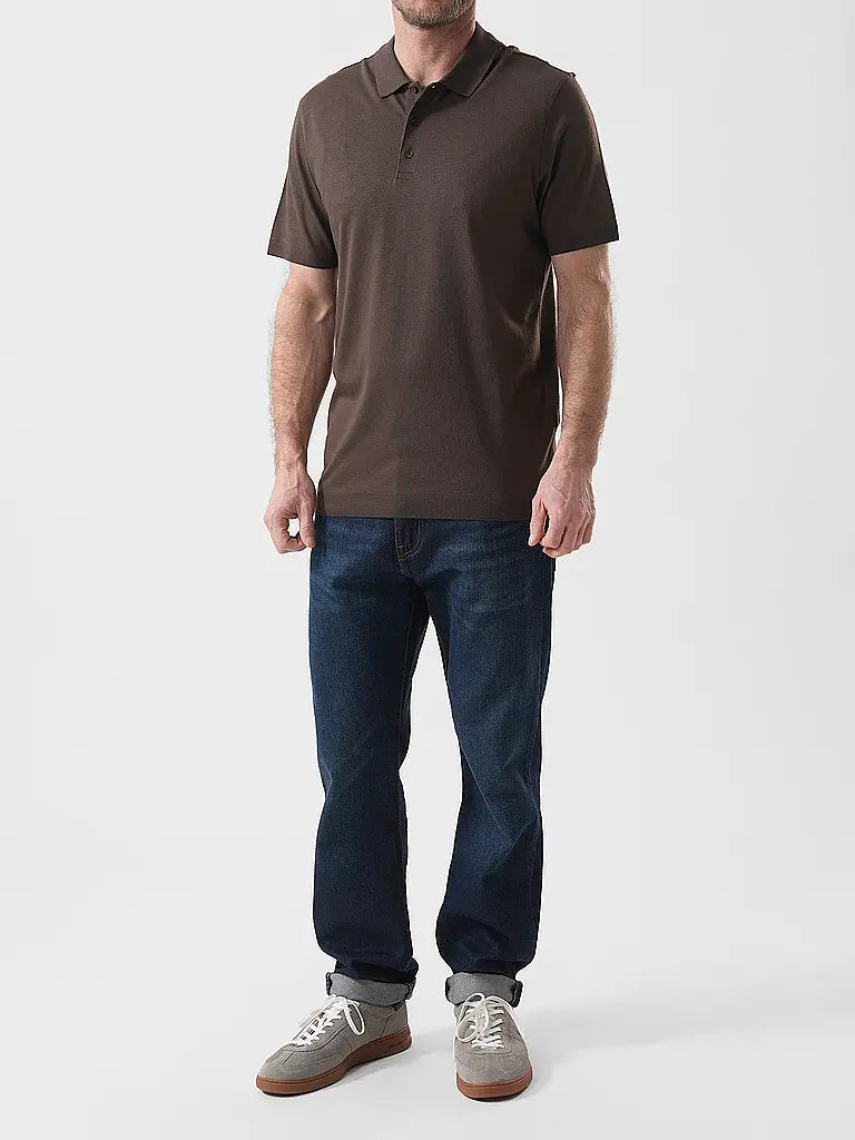 Polo Brax Parvis Marron