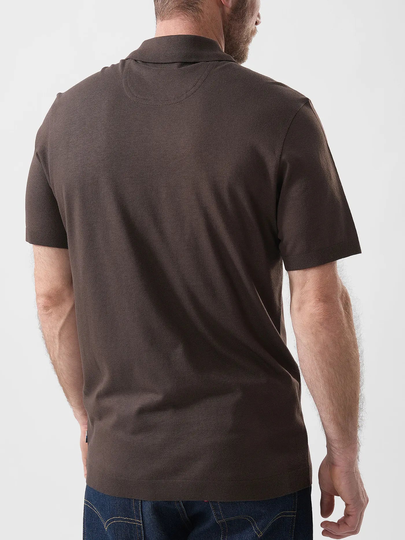 Polo Brax Parvis Marron